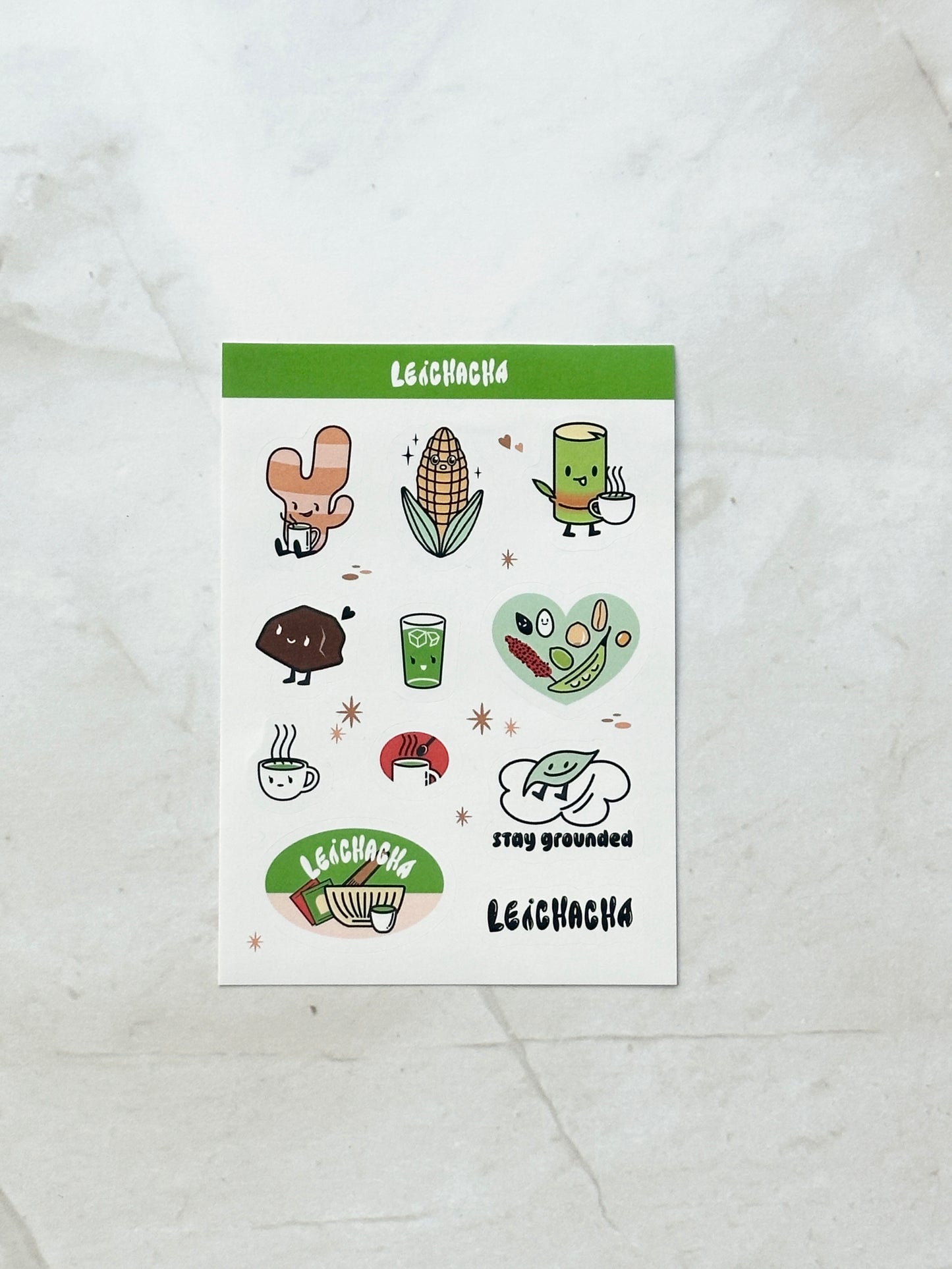 Leichacha Sticker Sheet