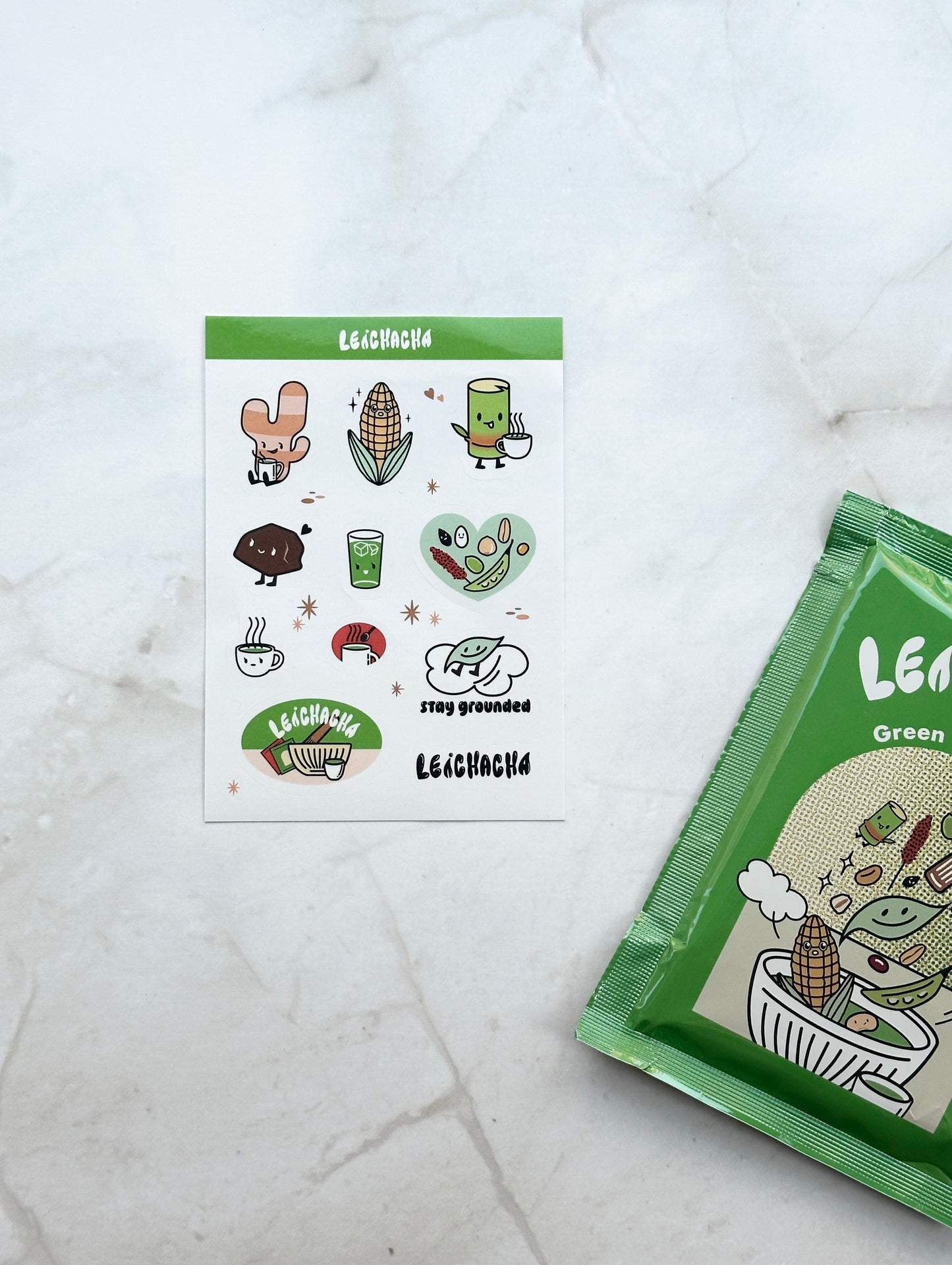 Leichacha Sticker Sheet